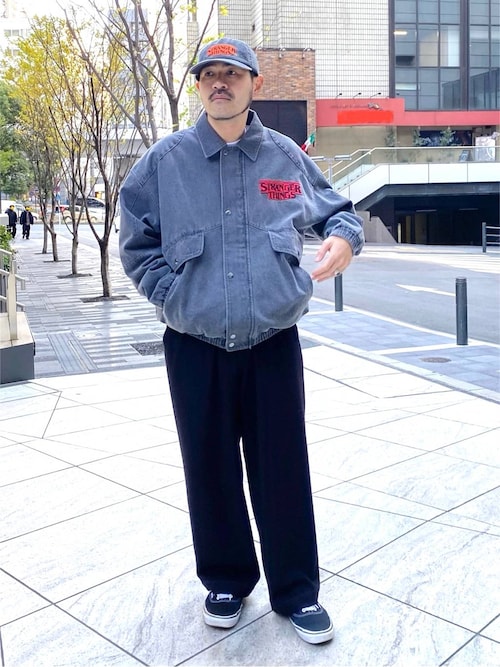 STRANGER THINGS】コラボウォッシュ加工キャップ（キャップ）｜niko