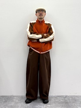 堀井圭さん（メンズ・172cm）の冬コーディネート