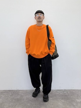 堀井圭さん（メンズ・172cm）の秋コーディネート