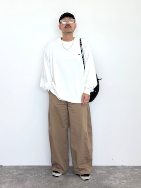 堀井圭さん（メンズ・172cm）の春コーディネート