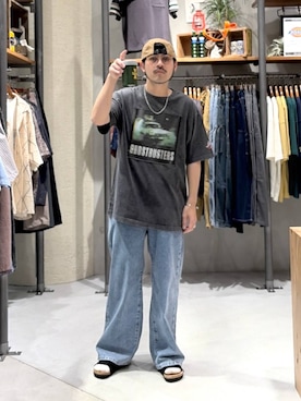 堀井圭さん(メンズ・172cm)の春コーディネート