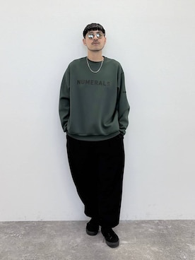 堀井圭さん(メンズ・172cm)の秋コーディネート