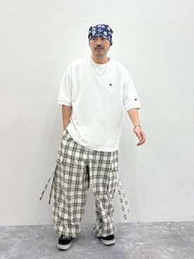 堀井圭さん（メンズ・172cm）の春コーディネート