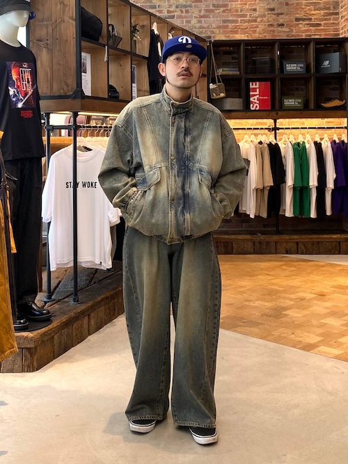 EXTRA WIDE DENIM PANTS【niko and ...JEANS 2025AW】