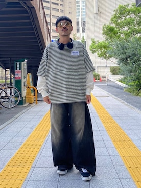 堀井圭さん（メンズ・172cm・30代）の秋コーディネート