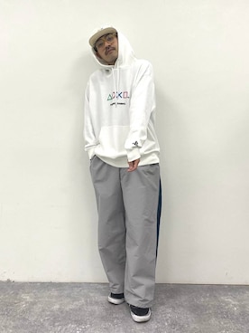 堀井圭さん（メンズ・172cm）の冬コーディネート