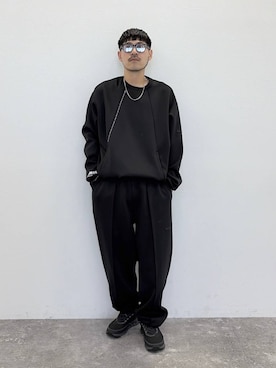 堀井圭さん(メンズ・172cm)の秋コーディネート