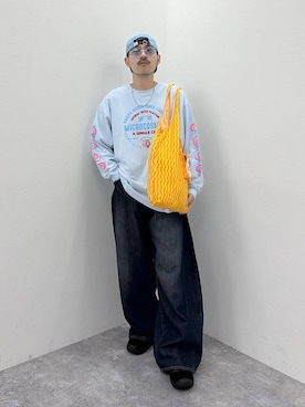堀井圭さん(メンズ・172cm)の夏コーディネート