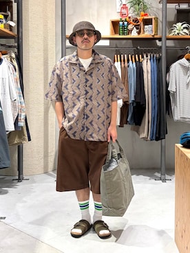 堀井圭さん（メンズ・172cm）の春コーディネート