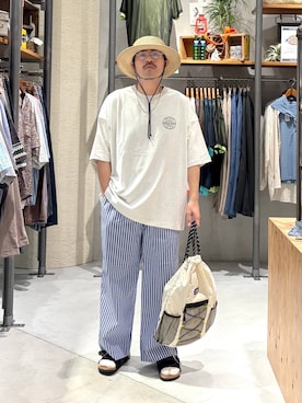堀井圭さん(メンズ・172cm)の春コーディネート