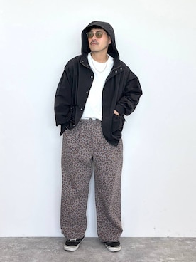 堀井圭さん（メンズ・172cm）の春コーディネート