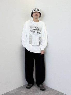 堀井圭さん(メンズ・172cm)の秋コーディネート