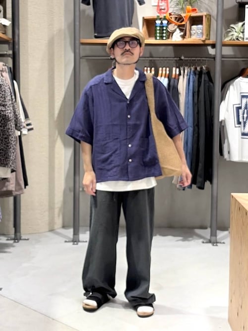 ANDSEWN (アンドソーン)】先染めウォッシュドパンツ（その他パンツ