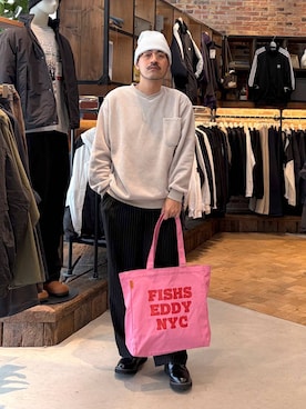 堀井圭さん(メンズ・172cm)の冬コーディネート