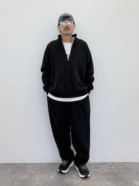 堀井圭さん(メンズ・172cm)の秋コーディネート