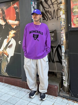 堀井圭さん(メンズ・172cm)の秋コーディネート