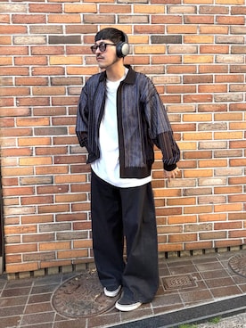 堀井圭さん（メンズ・172cm）の春コーディネート