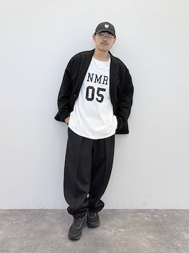 堀井圭さん(メンズ・172cm)の秋コーディネート
