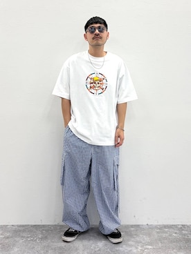 堀井圭さん（メンズ・172cm）の春コーディネート