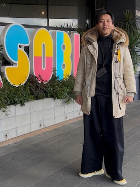 「DSQUARED2（ディースクエアード）のアイテム」を使った、tukanobuさん（メンズ・180cm）の冬コーディネート