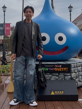 「アイテム（テーラードジャケット）」を使った、tukanobuさん（メンズ・180cm）の冬コーディネート