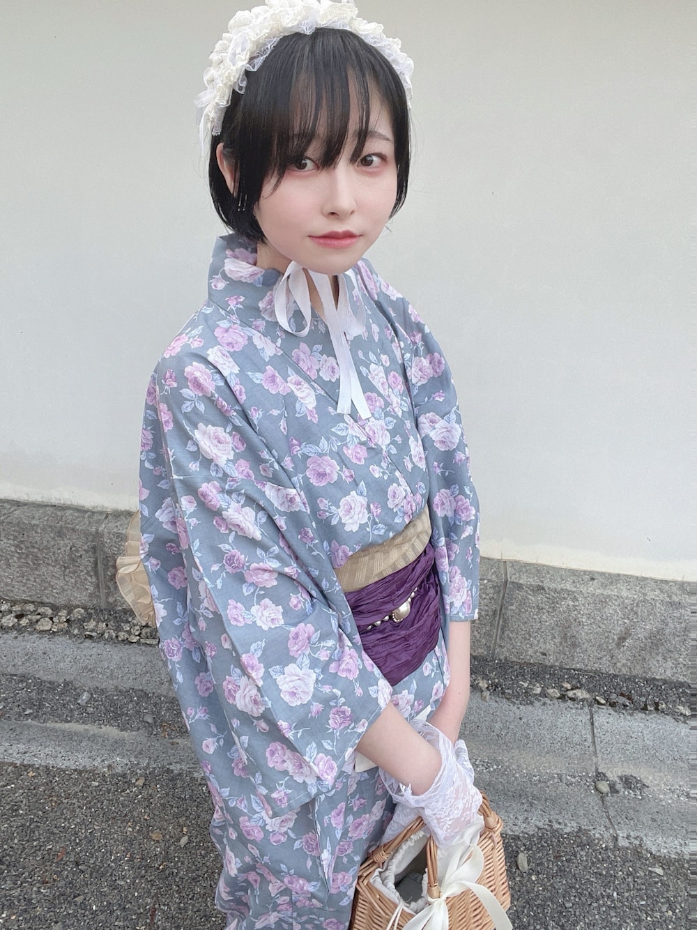 ナイスクラップ2020花柄浴衣を使った人気ファッション