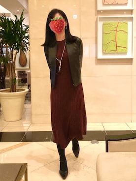 「アイテム（ピアス（両耳用））」を使った、wakkasnjkさん（レディース・157cm）の春コーディネート