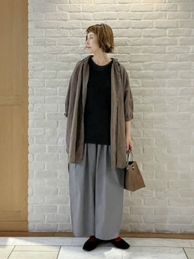 「旅行」｜Rieさん（レディース・168cm）の春コーディネート