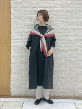 「studio CLIP（スタディオクリップ）のアイテム」を使った、Rieさん（レディース・168cm）の春コーディネート