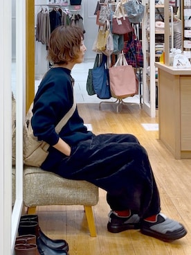 Rieさん（レディース・168cm）の冬コーディネート