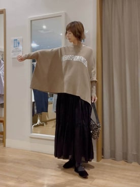 Rieさん（レディース・168cm）の冬コーディネート