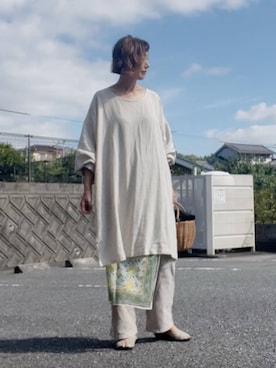 「studio CLIP（スタディオクリップ）のアイテム」を使った、Rieさん（レディース・168cm）の秋コーディネート