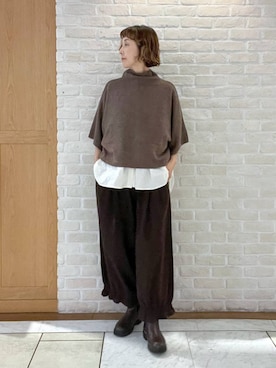 Rieさん(レディース・168cm)の秋コーディネート