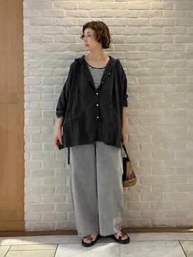 Rieさん(レディース・168cm)の春コーディネート