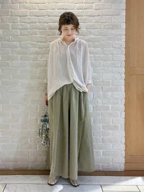 セール】ソフトガーゼチュニックワンピース（チュニック