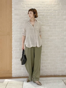 Rieさん（レディース・168cm）の春コーディネート