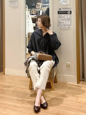 Rieさん（レディース・168cm）の春コーディネート