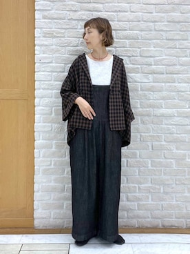 Rieさん(レディース・168cm)の秋コーディネート