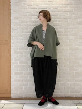 Rieさん(レディース・168cm)の春コーディネート