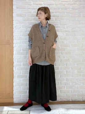 Rieさん(レディース・168cm)の秋コーディネート