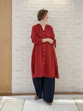 Rieさん（レディース・168cm）の春コーディネート