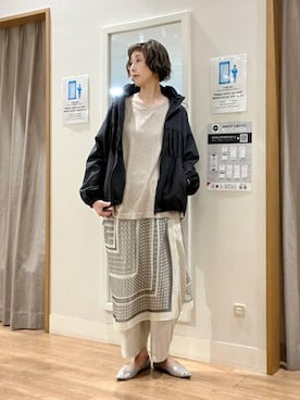 Rieさん(レディース・168cm)の春コーディネート