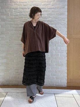 Rieさん（レディース・168cm）の夏コーディネート