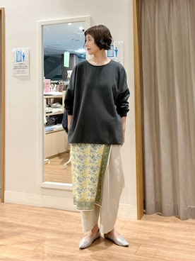 Rieさん（レディース・168cm）の春コーディネート