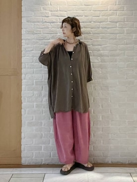 Rieさん(レディース・168cm)の夏コーディネート
