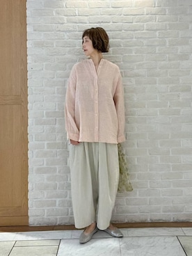 Rieさん（レディース・168cm）の春コーディネート