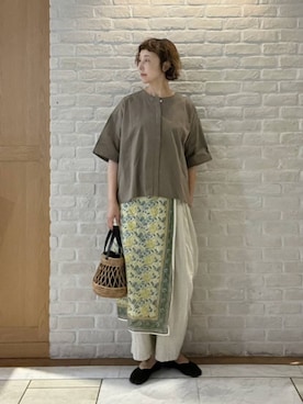 Rieさん(レディース・168cm)の春コーディネート