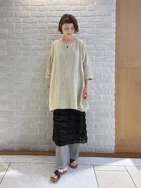 Rieさん（レディース・168cm）の夏コーディネート