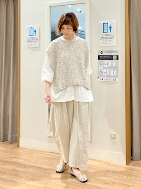 Rieさん（レディース・168cm）の春コーディネート