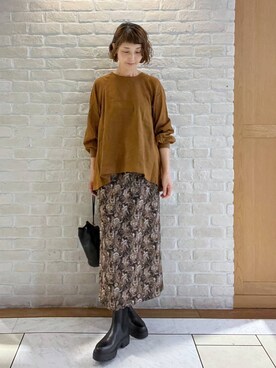 Rieさん（レディース・168cm）の秋コーディネート